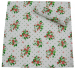 Serviette fraise des bois tergal 65% polyester 36% coton avec pastilles