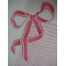 Towels for dishes 65x65 cm printed pink knot 56% linen 44% cotton