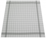 Towels for dishes +/-55x65 cm 100% cotton gray grid highly absorbent