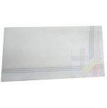 Ladies handkerchief white 3 colors 100%cotton 35x35cm :1 pack of 6 handkerchiefs