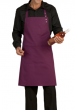 Apron bib 65/35 polycotton height 80 cm different colors