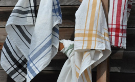 Towels for dishes cama 68X68cm 93% linen and 7% cotton especially glasses