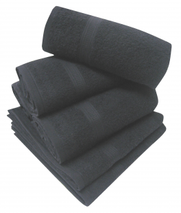 Handdoek 50x90cm speciale kapper/schoonheidssalon 100% badstof katoen grijs