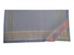 Ladies handkerchief 2x3 colors 100% cotton 33x32 cm : 1 pack of 6 handkerchiefs