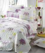 Flat sheet + pillowcases 65x65 cm bucolique 100% cotton percale