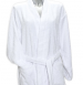 Peignoir kimono éponge 100% coton blanc