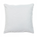 2 Housses de coussin uni 40x40 cm ou 50x50 cm 100% coton blanc