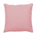 2 Housses de coussin uni 40x40 cm ou 50x50 cm 100% coton camelia