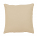 2 Housses de coussin uni 40x40 cm ou 50x50 cm 100% coton ecru