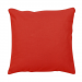 2 Housses de coussin uni 40x40 cm ou 50x50 cm 100% coton fraise