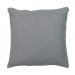 2 Housses de coussin uni 40x40 cm ou 50x50 cm 100% coton perle