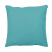 2 Housses de coussin uni 40x40 cm ou 50x50 cm 100% coton turquoise