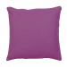 2 Housses de coussin uni 40x40 cm ou 50x50 cm 100% coton violette