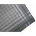 Mens handkerchiefs 2x3 colors 100% cotton 45x45 cm : 1 pack of 6 handkerchiefs