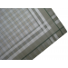 Herenzakdoeken 2x3 kleuren 100% katoen 45x45 cm : 1 pakket van 6 zakdoeken