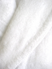 Sjaalkraag badjas van 100% katoen, 430 gr/m², wit