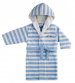 Children's bathrobe with hooded 100% cotton terry car