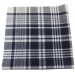 Work handkerchiefs 50x50 cm navy blue and white 100% cotton 12 pieces