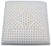 Pillow 55x55cm 100% latex, removable pillow covers, washable 95°C