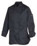 Black kitchen jacket Mani polycotton 65/35 special model for woman