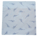 Housse coussin 40x40 cm Chipie fantaisie bleu 100% coton imprimé