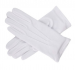 Weißer Handschuh 100% Baumwolle