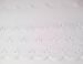 Dentelle broderie anglaise 100% coton blanc 100mm