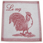 Handdoek 50X50 cm de pik 100% katoen  jacquard