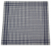 Arbeit Taschentucher 50x50 m Vichy-Platz Blau und Weiß 100% Baumwolle 12 Stück