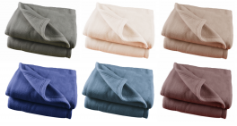 Fleece-Decke 100% Polyester, 350 gr/m² weiche