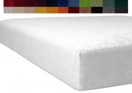 Fitted sheet stretch terry mattresses up to maximum 22cm