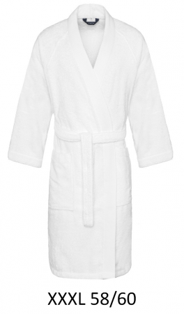 Bademantel Kimono 100% Baumwolle Frottee gekämmt 430 gr/m² XXXL