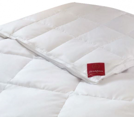 4 seasons duvet 90% down and 10% goose feather new white washable 60°C