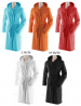 Hooded bathrobe S or M 100% cotton terry 460g/m²