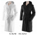 Hooded bathrobe XL or XXL 100% cotton terry 460g/m²
