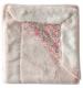 Soft pink Baby blanket 75x100 microfiber100% polyester/cotton fur look
