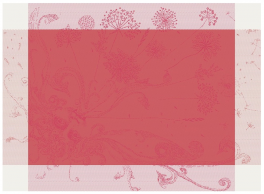 Placemat 40x55 cm 100% cotton pink breath