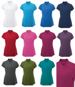 Asymmetrische Damen Tunika 100% Polyester easycare Farbe