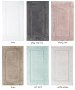 Bathmat sono 100% cotton and non-skid