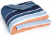 Duvet cover + pillowcase color lines 100% printed cotton percale