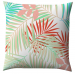 Housse couette + taie réversible tropical 100% coton percale LF easy care