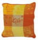 2 Housses de coussin couleur soleil 40x40 cm ou 50x50 cm 100% coton