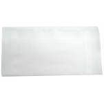 Dameszakdoek wit 100% katoen 30x30 cm : 1 pakket van 6 zakdoeken