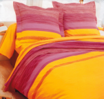 Flat bed sheet 270x300 and  2 pillowcase 62x62 cm Aura sun 100% cotton