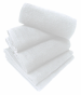 Towel 50x80 cm special hairdressers and beauty 100% terry cotton white