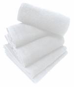 Handdoek 50x80cm speciale kapper/schoonheidssalon 100% badstof katoen wit