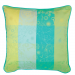 2 Cushion covers green flowers and keys 40x40 or 50x50 cm 100% cotton