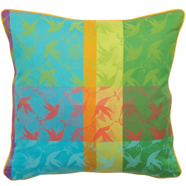 2 Cushion covers flashy birds / hummingbirds 40x40 or 50x50 cm 100% cotton