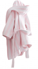 Children's Bathrobe with hood 100% cotton, velvet jacquard towelling, 360 gr/m²