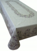 Nappe rectangulaire 160X250 Provence vert amande Olive 100% coton bord arrondis